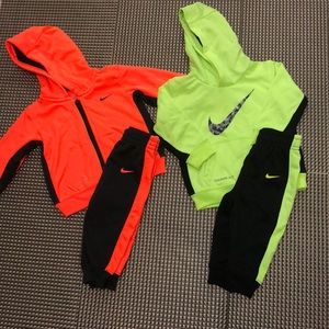 (2) Nike Therma-Fit  sets